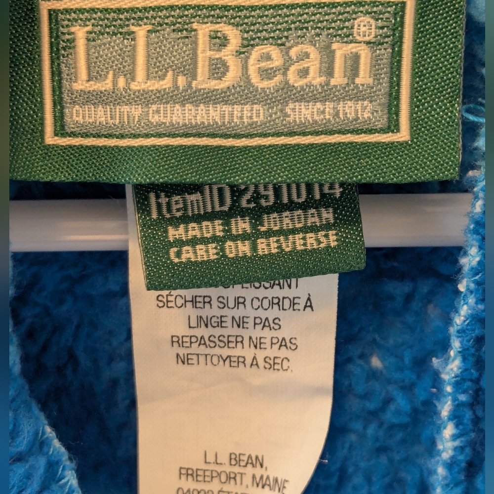 🐻‍❄️ L.L. Bean Bunting Baby Boy Cozy Blue Striped Bear; Size: 3-6 Months - Picture 12 of 12